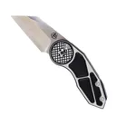 Begg Knives Micro Burst Folding Wharncliffe Knife, Black - BG060 - Begg Knives