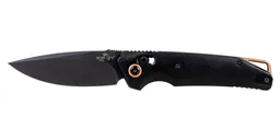 Bear & Son KATAKT II Aluminum Slide Lock Auto, Black and Copper - AC-2100-ALBK-B - Bear and Son Cutlery