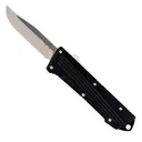 Bear & Son Double Clutch IV OTF Knife, Black - OTF-400-ALBK-S - Bear and Son Cutlery