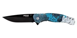 Bear & Son BRISK 2.0 4 1/2" Zytel Assisted Opener, True Timber Rift Camo - 61553 - Bear Edge