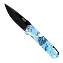 Bear & Son Edge Brisk 1.0 Folding Spear Point Knife w/ Fire Starter, TrueTimber Rift - 71836 - Bear and Son Cutlery