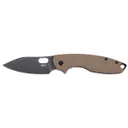 CRKT Pilar III Frame Lock Folding Knife Spear Point, Earth Brown - CRKT