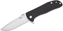 CRKT Drifter Liner Lock Folding Knife Drop Point, Black - CRKT