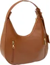 Bulldog Cases Hobo Style Shoulder Bag Polyurethane, Cognac - Bulldog Cases
