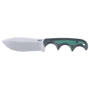 CRKT Minimalist Nessmuk Fixed Blade Clip Point Knife, Green/Black - 2376C - CRKT