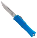 Microtech Mini Hera II OTF Recurve Knife, Blue - 1705M-10BL - Microtech Knives