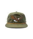 Nine Line Bald Eagle Snapback Hat, Olive - Nine Line Apparel
