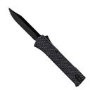 Kronos QuickDraw Compact OTF Knife, Black - Kronos