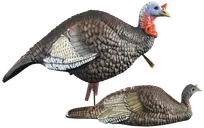 Higdon Outdoors Jake & Jill Hen/Turkey Motion Decoy Combo - Higdon Outdoors