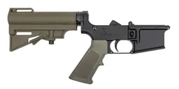 PSA Classic AR-15 Complete Pistol Lower W/HAR-15 Brace, ODG - Palmetto State Armory