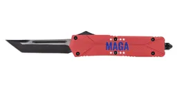 Master Cutlery OTF Tanto Knife, MAGA - 445-1 - Master Cutlery