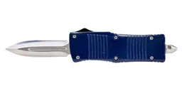 Master Cutlery Drop Point OTF Knife, Blue (CA Compliant) - SE-1341BL - Master Cutlery