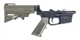 PSA PX9 Forged Complete Lower Classic HAR-15 Brace, ODG - Palmetto State Armory