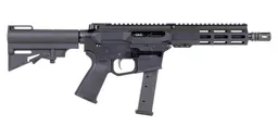 PSA Gen4 8" 9MM 1/10 GX Lightweight HEX M-Lok MOE EPT Har-15 Pistol, Black - Palmetto State Armory