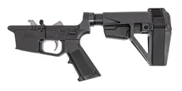 PSA PX9 Classic EPT Complete Lower w/ SBA5 Brace, Black - Palmetto State Armory