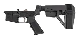 PSA PA15 Classic EPT Complete Lower w/ SBA5 Brace, Black - Palmetto State Armory