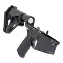 PSA PA10 MIAD EPT Complete Lower w/ SBA5 Brace, Black - Palmetto State Armory