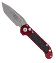 Microtech LUDT T/E Gen III Apocalyptic Folding Tanto Knife, Merlot Red - 1136-10APMR - Microtech Knives