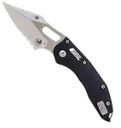 Microtech Stitch S/E Ram-Lok Folding Wharncliffe Knife, Black - 169RL-11FLGTBK - Microtech Knives
