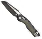Microtech MSI S/E Ram-Lok Folding Sheepsfoot Knife, Bazooka Green - 210T-1PMFBO - Microtech Knives