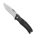 Camillus Western Blacktrax Folding Drop Point Knife, Black - CAM-19366 - Camillus