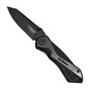 Camillus Machine Folding Drop Point Knife, Black - CAM-19812 - Camillus