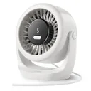 Diveblues Turbo Tabletop Fan, White -  D5001-WH - Diveblues