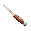 Elk Ridge Outskirt Fixed Clip Blade Knife, Brown - ER-200-31LBR - Elk Ridge