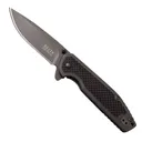 Elite Tactical Folding Drop Point Knife, Gray- ET-1007 - Elite Tactical