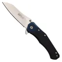 MTech Manual Sheepsfoot Folding Knife, Black - MT-1103BL - Mtech