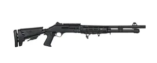Orthos Arms Raider S4 12 Gauge 18.5" 6rds Semi-Auto Shotgun, Black - Orthos Arms