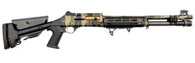 Orthos Arms Raider S4 Elite 12 Gauge 18.5" 6rds Semi-Auto Shotgun, Woodland - Orthos Arms