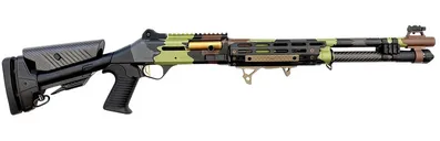 Orthos Arms Raider S4 Elite 12 Gauge 18.5" 6rds Semi-Auto Shotgun, Highland Elite - Orthos Arms