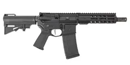 PSA Guardsman-15 8" Pistol-Length 300BLK CL Phosphate 7" MLOK HAR-15 Pistol; Black - Palmetto State Armory