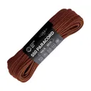 Atwood Parachute Cord 100 ft, Black/Orange Diamonds - Atwood Rope