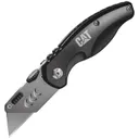 Caterpillar Utility Folding Razor Blade Knife, Black - CAT980018 - Caterpillar