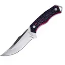 Frost Cutlery Skinner Fixed Blade Clip Point Knife, Red - FBKH017STR - Frost Cutlery