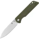QSP Parrot Folding Spear Point Knife, Green - QS102B2 - Qsp
