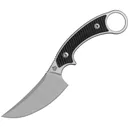 QSP Viper Fixed Blade Clip Point Knife, Black - QS166A1 - Qsp Knives