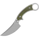QSP Viper Fixed Blade Clip Point Knife, OD Green - QS166B1 - Qsp Knives