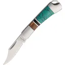 Rough Rider Mini Turquoise Mini Folder Folding Clip Point Knife, Turquoise - RR1473 - Rough Rider Knives