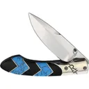 Rough Rider Peak Folding Drop Point Knife, Turquoise - RR1578 - Rough Rider Knives