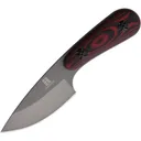 Rough Rider 2163 Fixed Blade Drop Point Knife, Red - RR2163 - Rough Rider Knives