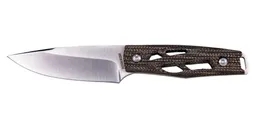 Rough Rider 2601 Fixed Blade Drop Point Knife, Brown - RR2601 - Rough Rider Knives