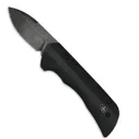 Templar Knife California Legal Auto Assisted Drop Point Knife, Black - CAA-ABK-32-1 - Templar Knife