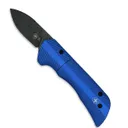 Templar Knife California Legal Auto Assisted Drop Point Knife, Blue - CAA-AHB-32-1 - Templar Knife