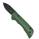 Templar Knife California Legal Auto Assisted Drop Point Knife, Green - CAA-AG-32-1 - Templar Knife