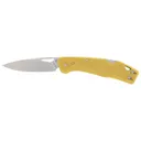 Gerber LST Folding Drop Point Knife, Mustard Yellow - 1074520 - Gerber Knives