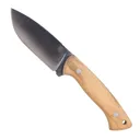 CobraTec Knives Twin Mountain Fixed Blade Drop Point Knife, Olive Wood - CTTWMOLW4 - CobraTec Knives