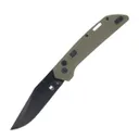 CobraTec Knives Naja Folding Clip Point Knife, OD Green - CTNAJODG - CobraTec Knives